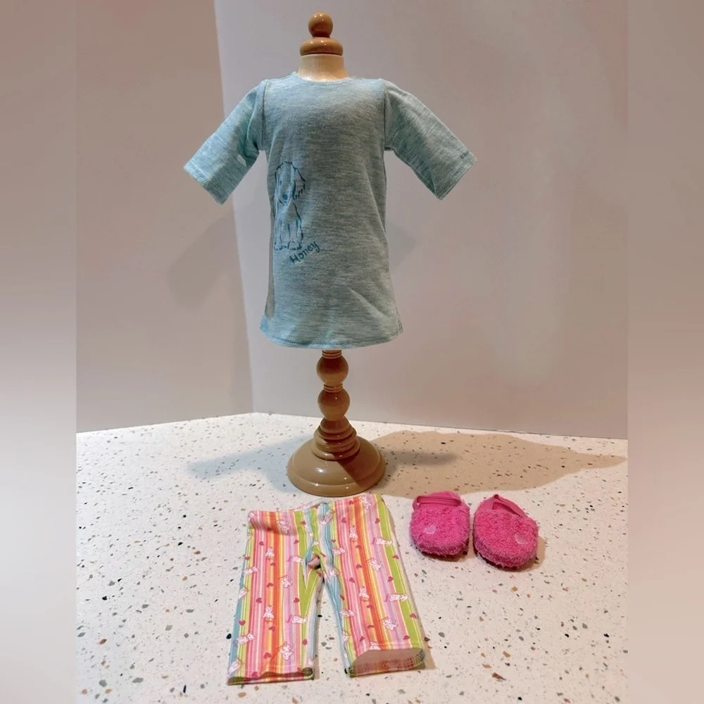 Vintage American Girl Doll 2009 Honey‎ Puppy PJ’s Outfit Only
